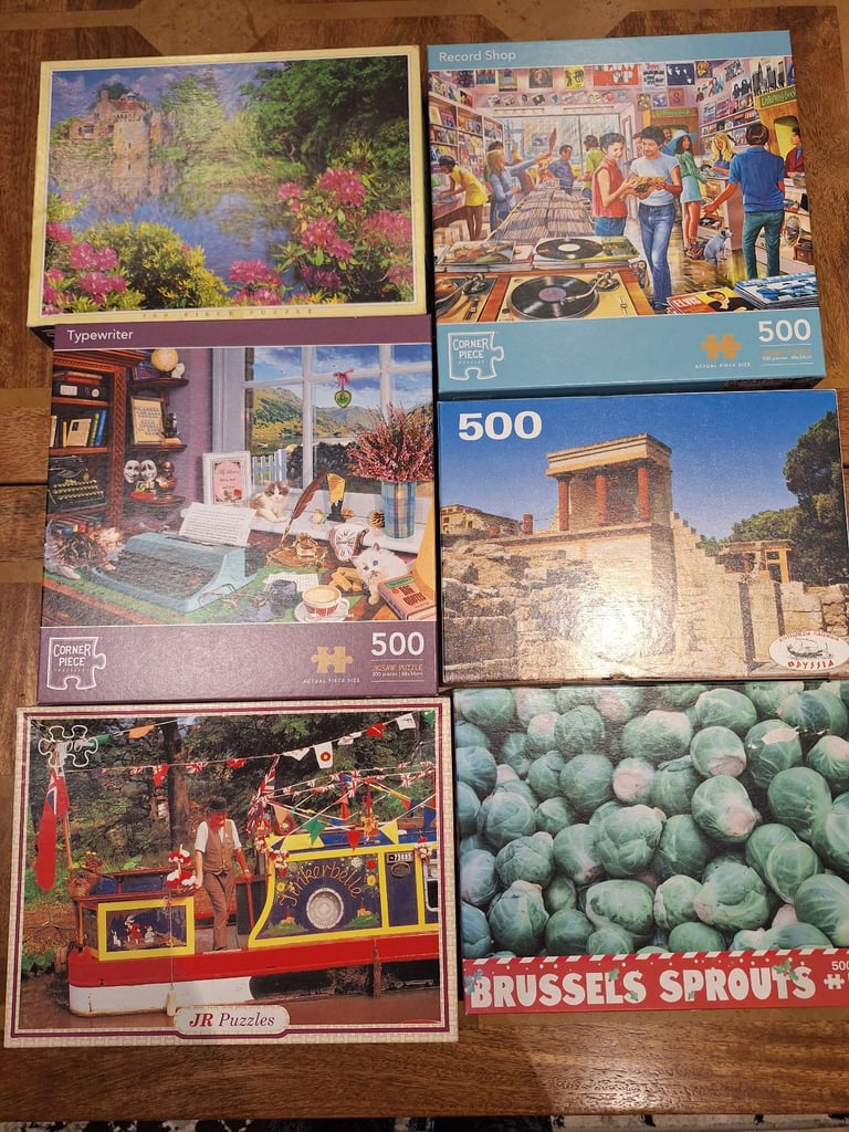 Jigsaw Puzzles x 6 - FREE