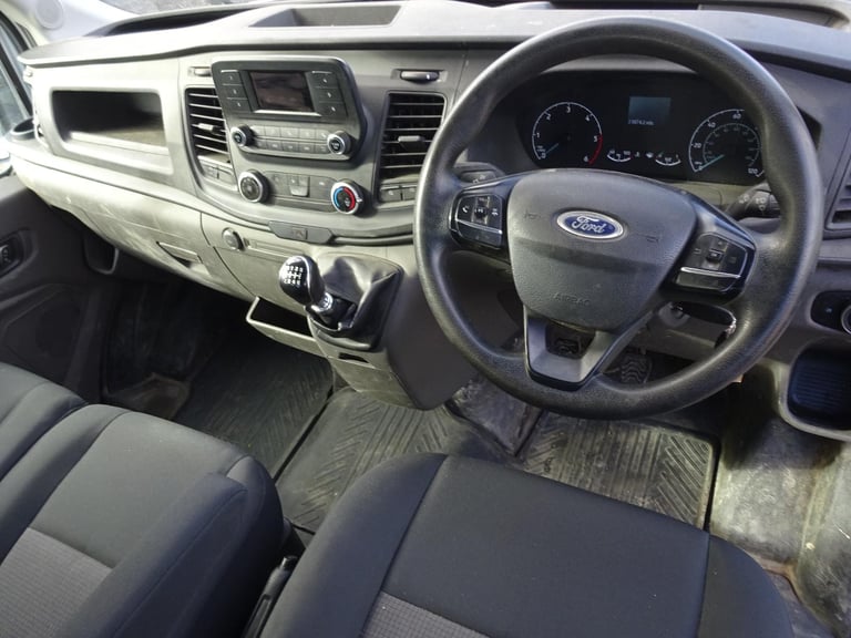 2021 21 REG FORD TRANSIT 350 LEADER ECOBLUE DIESEL TIPPER 7 SEAT DAMAGED SALVAGE