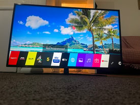 Lg 55 inch 4k HDR smart tv with magic remote