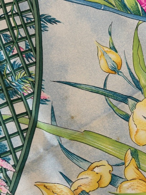 Hermes Vintage 'Giverny' Scarf