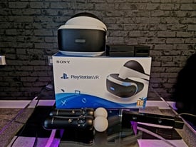 PSVR with Move Controllers, Camera, & Original Box with Instructions