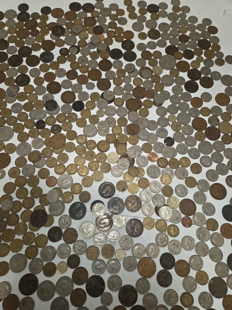 Joblot of old coins