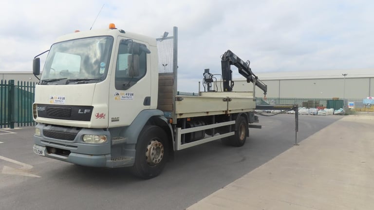 2006 DAF TRUCKS FA LF55.220 DAF 24 VALVE ENG HIAB 122B-1CL CRANE MANUAL GEARBOX 