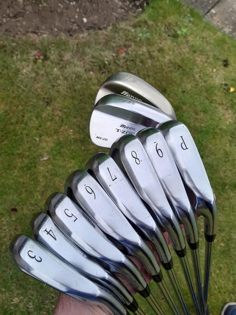 image for Mizuno MX20 forged iron set, 3 to PW plus FW and 58 degree wedge - Good Condition.