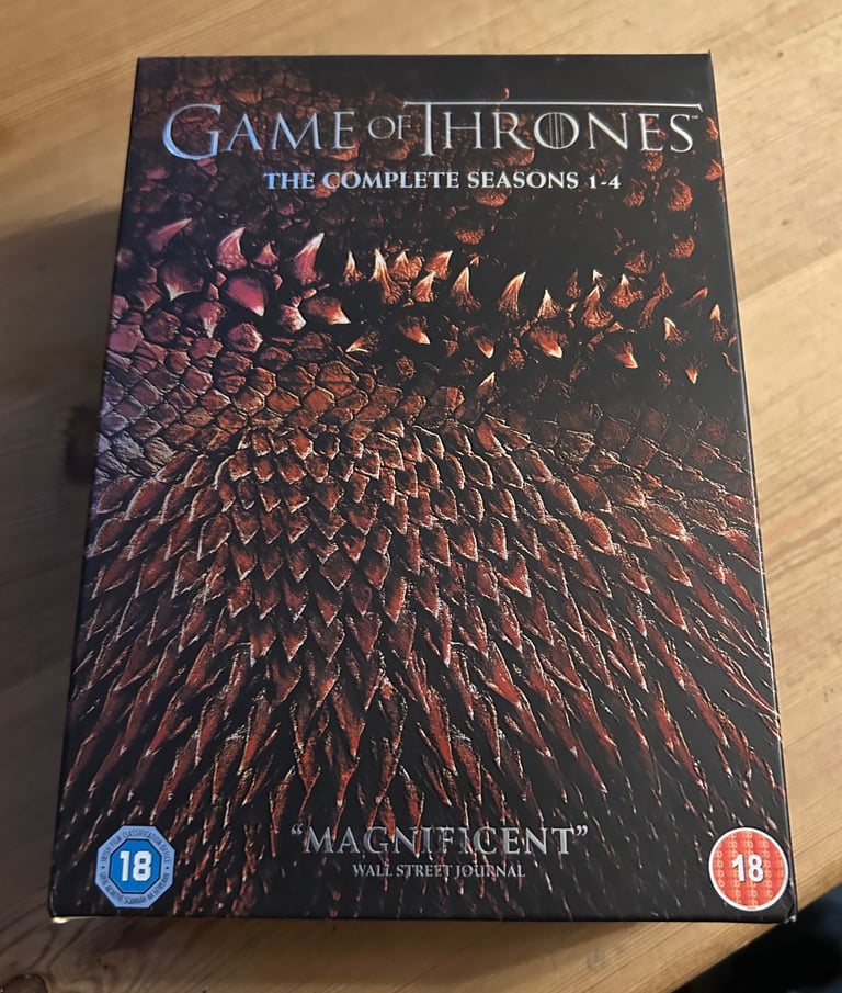 Game of Thrones The Complete Seasons 1-4 DVD Set