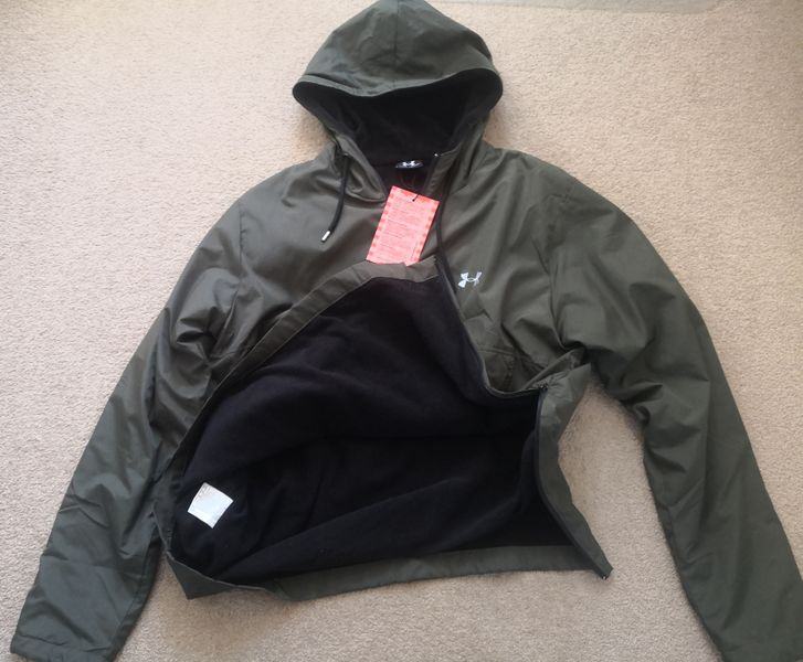 UNDER ARMOUR Green Hoodie Hooded Sweatshirt Top. Brand new, unused with original tag.