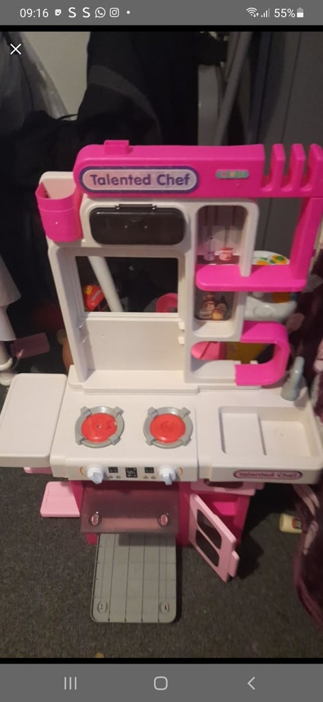 Chef play kitchen 