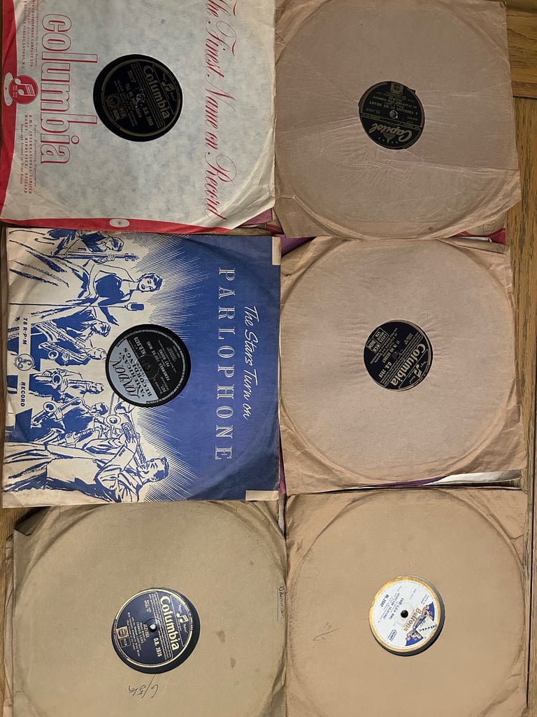 78RPM Records LP Job Lot Bundle 49 RECORDS IN TOTAL. Inc You'll Never walk Alone