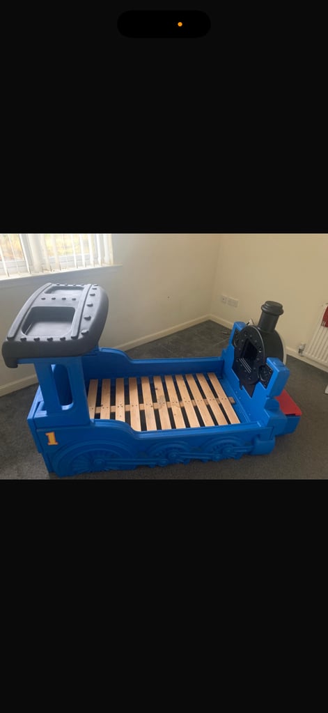 image for Little tikes Thomas the tank engine bed 