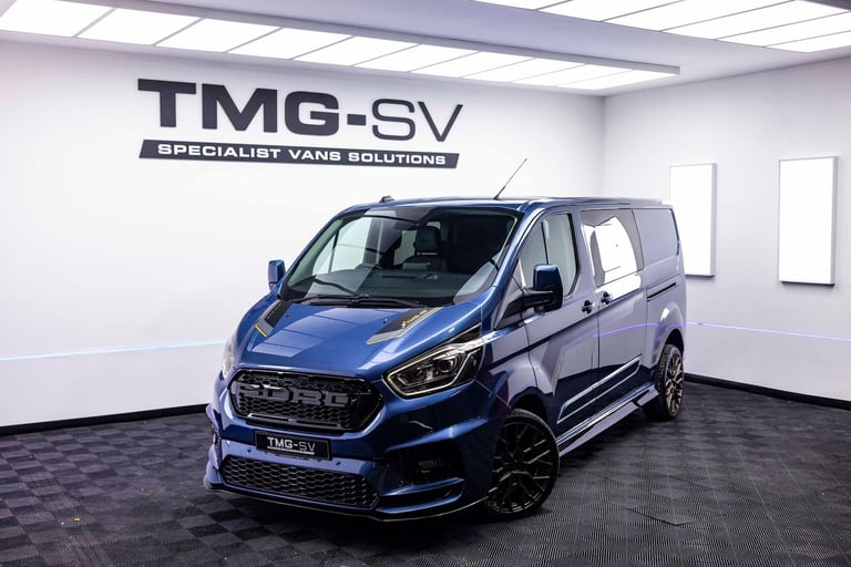 2022 Ford Transit Custom CUSTOM 2.0 320 EcoBlue Limited Crew Van Double Cab 5dr Diesel Manual L2 ...