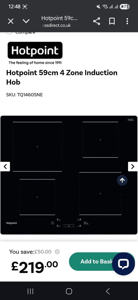 Induction Hob BRAND NEW