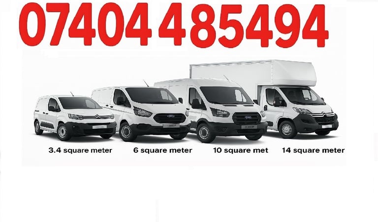 24/7 Local Nationwide Removals Transportations Man & Van Furniture&Sofa Move, House/Office Flat Move