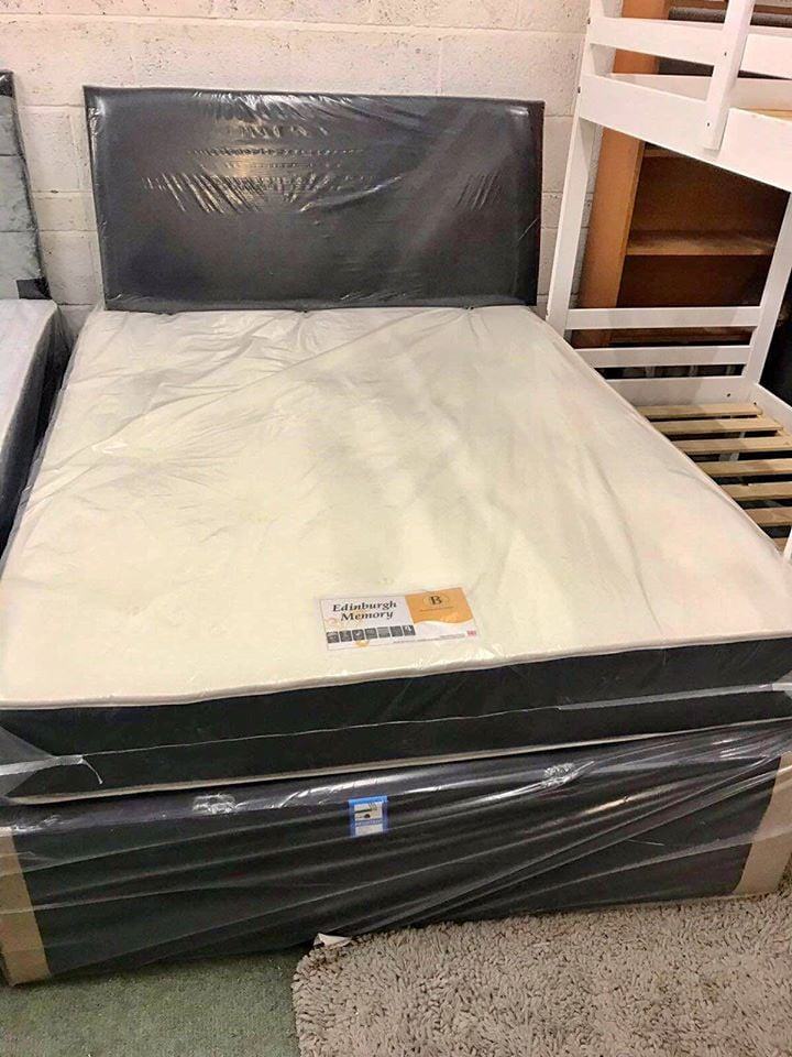 image for Complete Divan Bed Set – Any Size – Same Day Delivery