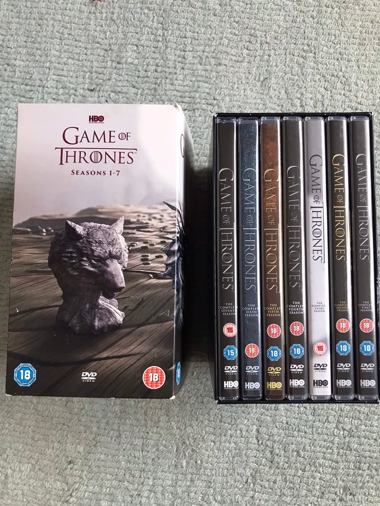 Game of thrones series 1-7 DVD boxset