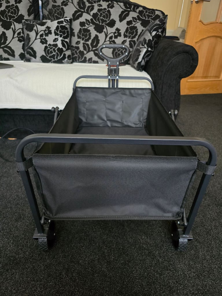 Brand New Utility folding cart trolley camping festival wagon Collapsible Hiking Shopping brand new