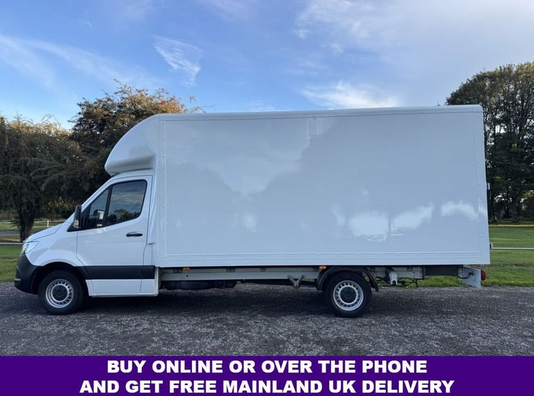 2022 Mercedes-Benz Sprinter 2.0 315di 3.5t. LWB 4.7m. Luton Box Van Diesel Euro 6 150ps Luton Van...