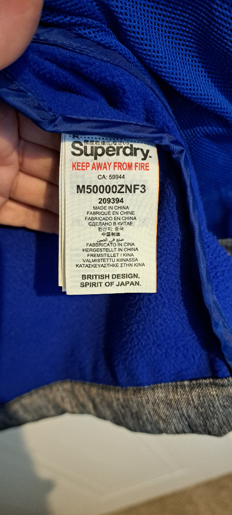 Mens Superdry jacket