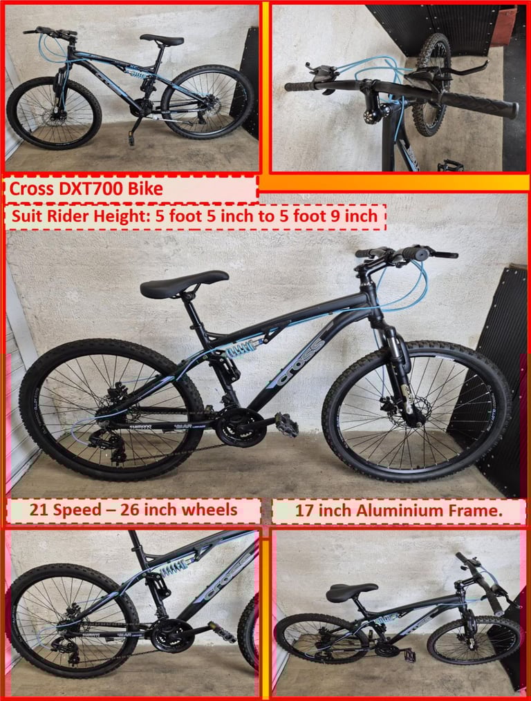 image for Cross DXT700 Bike - 21 Speed – 26 inch wheels.