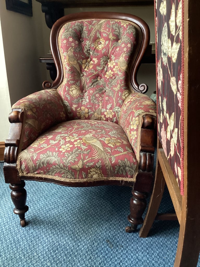 Victorian Armchair .