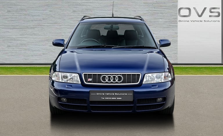 AUDI S4 2.7 [Bi-TURBO] V6 QUATTRO PETROL MANUAL 5DR AVANT/ESTATE 2000 [W] BLUE
