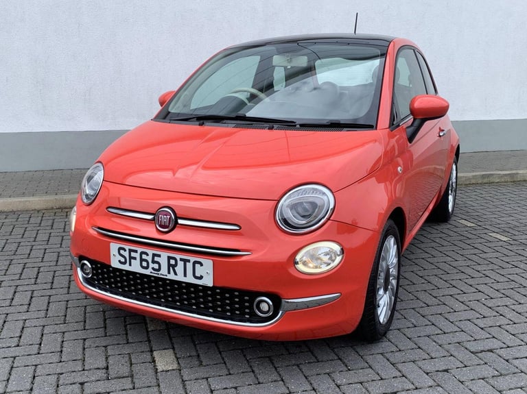 2016 (65) Fiat 500 1.2 Lounge Petrol 3-Door