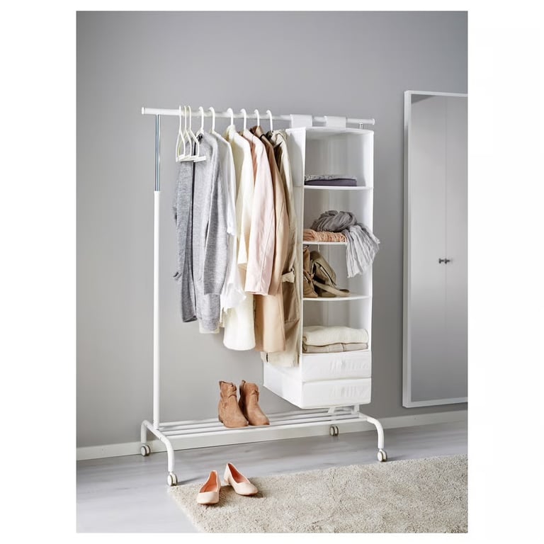 2x IKEA clothing rail