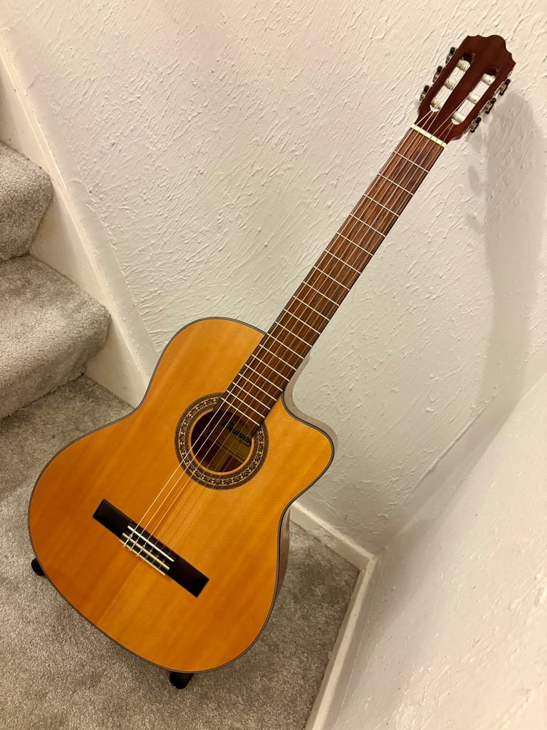 Electro Acoustic Cutaway Spanish Classical Acoustic Guitar Crafter / Cruiser JC-45E  Fully Serviced