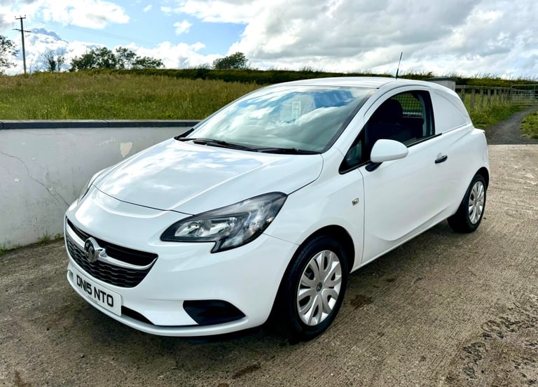 🏁 2015 Vauxhall Corsa Van 1.3 CDTi Ecoflex 75- Long PSV, FSH, Bluetooth & DAB (No Vat) 🏁