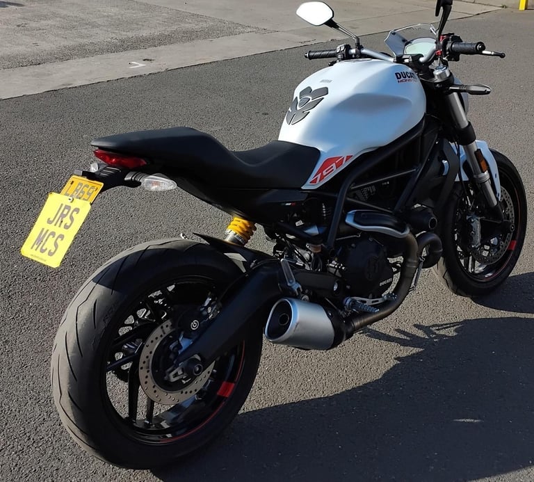 2019 69 DUCATI MONSTER M797 WHITE 10k MILES CLEAN NAKED HPI CLEAR ROADTSER