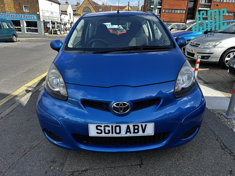 2010 Toyota AYGO 1.0 VVT-i Blue Hatchback 3dr Petrol Manual Euro 4 (67 bhp) Hatchback Petrol Manual
