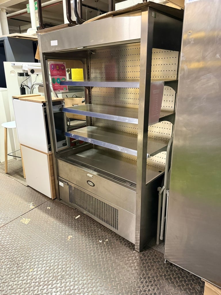 Foster multi-deck display fridge.