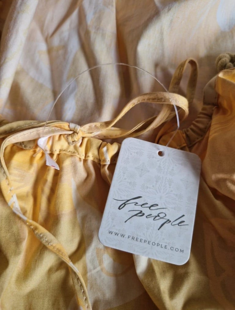 Free People Deserted Island Mini Dress (BNWT)