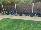 Boys bmx bikes 16” wheels £20 each