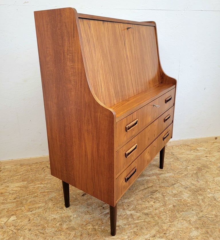 Retro Danish Gunnar Nielson Tibergaard Teak Bureau/Desk - Mid Century G-Plan Era