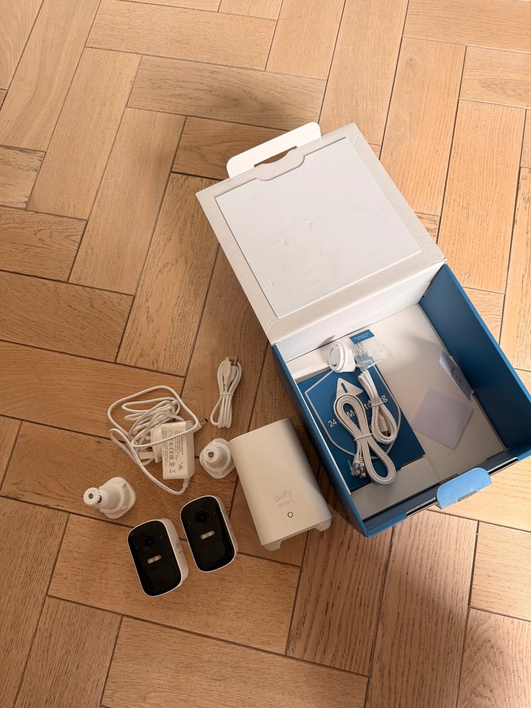 image for EufyCam 2C Pro Security Camera System (2 Cameras + HomeBase 2) – Excellent Condition