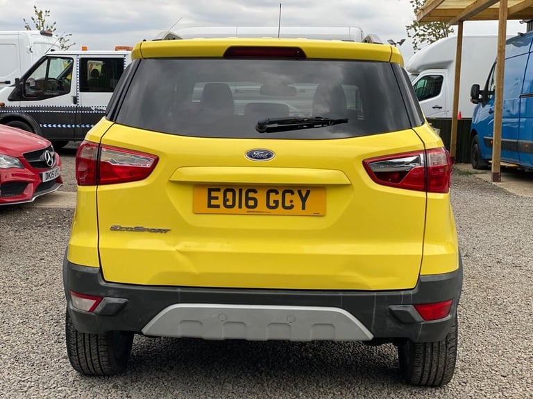 2016 Ford Ecosport 1.5 TDCi Titanium SUV 5dr Diesel Manual 2WD Euro 6 (95 ps) HATCHBACK Diesel Ma...