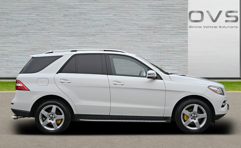 LEFT HAND DRIVE MERCEDES-BENZ ML350 SE LINE 3.5 V6 PETROL 2014 [63] WHITE LHD