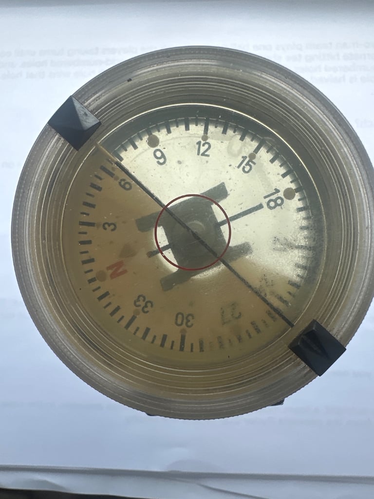 WW2 GERMANY PILOT WRIST COMPASS