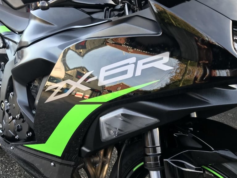 Kawasaki Ninja ZX636 25reg 300 miles only as brand fire NW