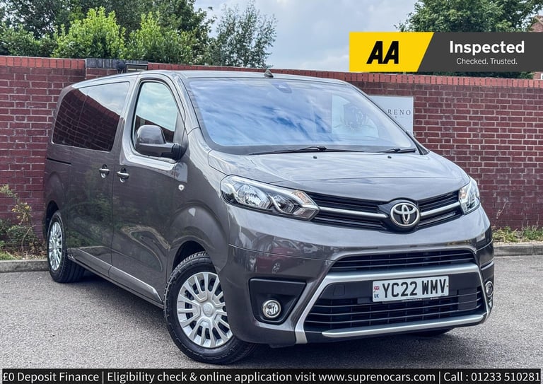 2022 Toyota PROACE CITY Verso 1.5D Shuttle Medium MPV 5dr Diesel Manual MWB Euro 6 (s/s) (9 Seat)...