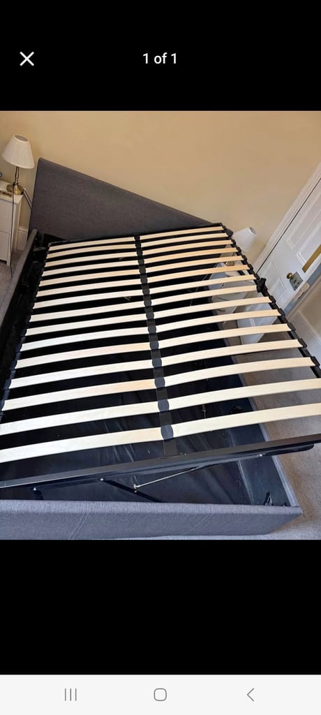 image for King ottoman bed with storage 