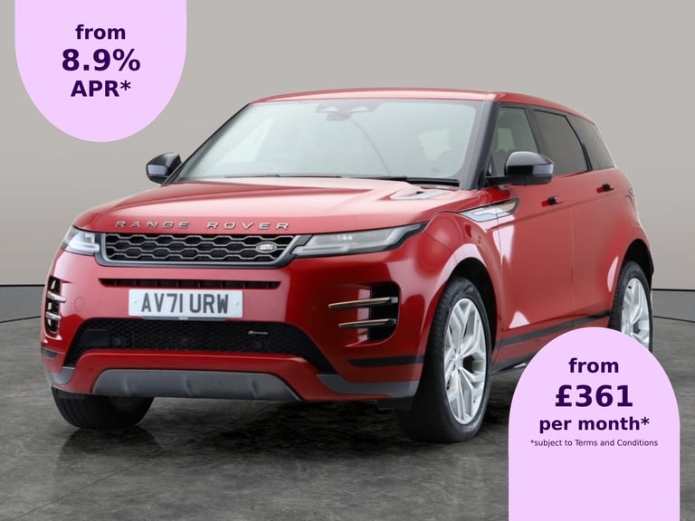 2022 Land Rover Range Rover Evoque 1.5 P300e 12.2kWh R-Dynamic SE SUV 5dr Petrol Plug-in Hybrid A...