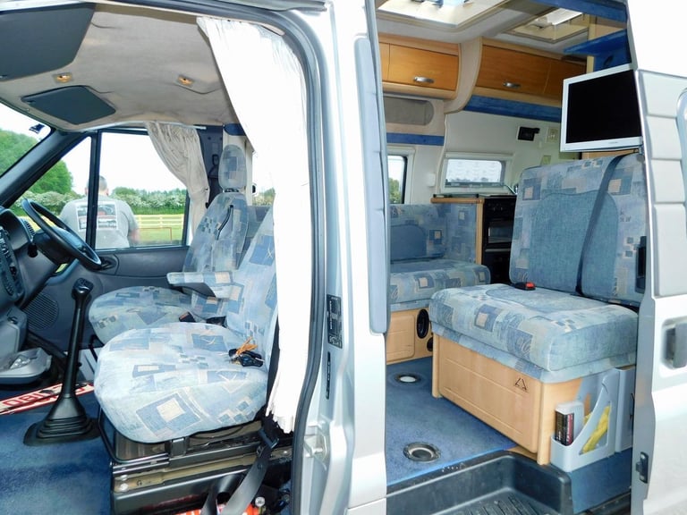 Auto-Sleeper Duetto Luxury 2 Berth Campervan in Silver with Air Con for sale