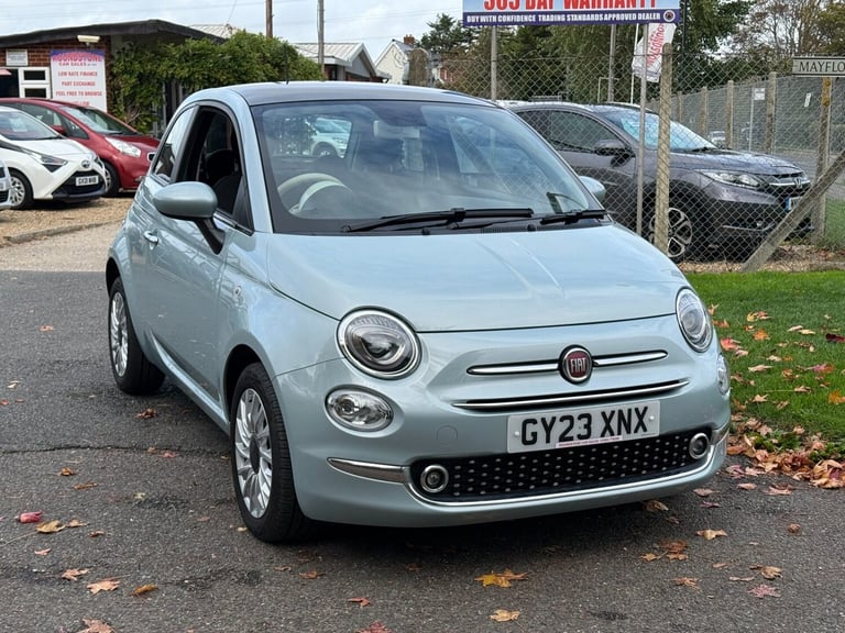 2023 Fiat 500 MHEV 1 OWNER 10,074 MILES Hatchback Petrol Manual