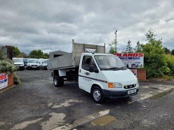 2000 ON V PLATE FORD TRANSIT 190 LWB 2500CC DIESEL PICK UP 92K NO VAT 
