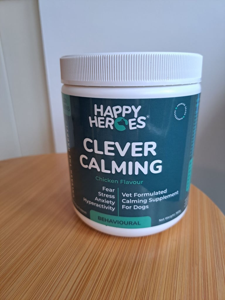 Clever calming treata/tabs for dogs