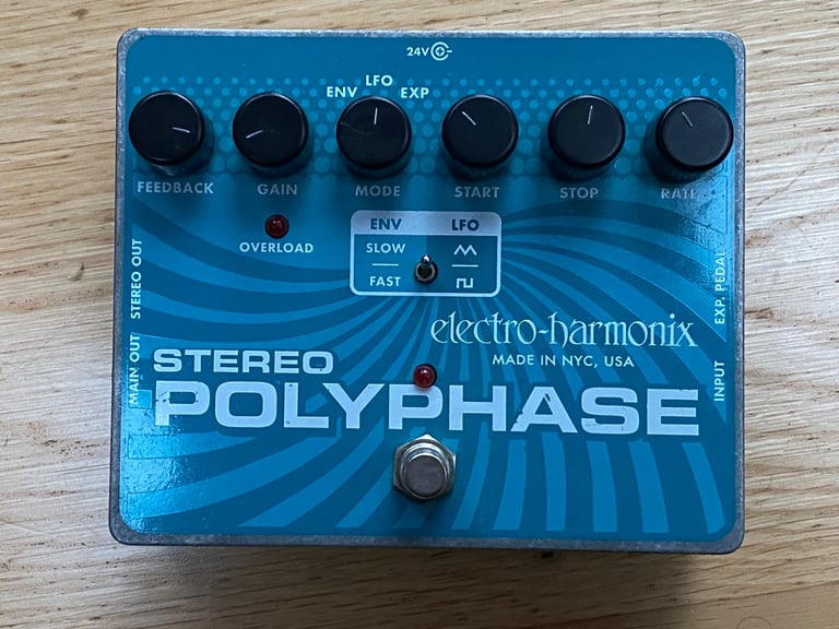 image for Electroharmonix Stereo Polyphase Pedal