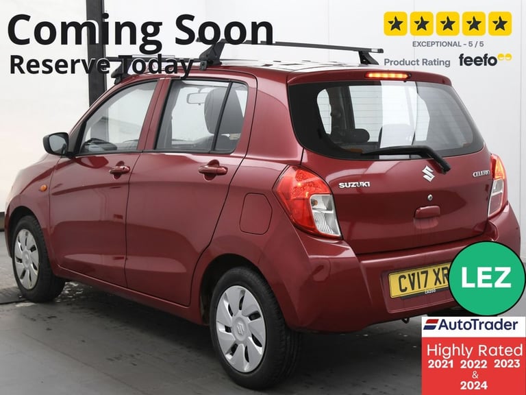 2017 Suzuki Celerio 1.0 SZ2 Hatchback 5dr Petrol Manual Euro 6 (68 ps) Hatchback Petrol Manual