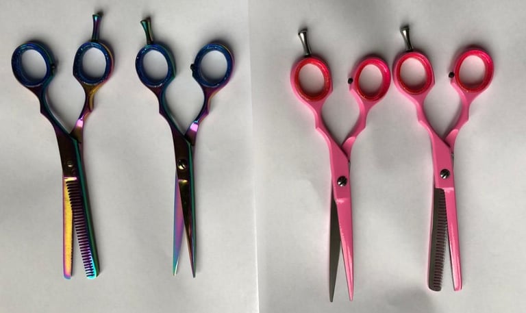 Hair salon scissors 