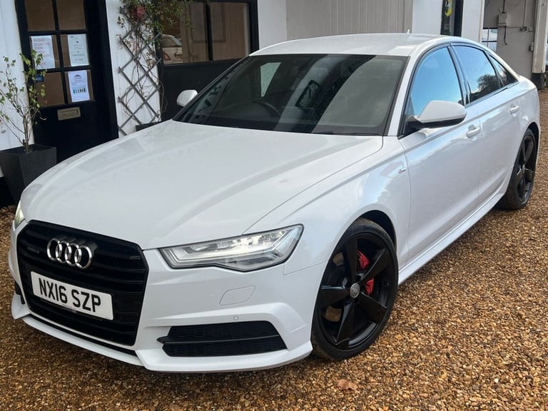 2016 16 AUDI A6 SALOON 3.0 TDI V6 BLACK EDITION SALOON 4DR DIESEL S TRONIC QUATT
